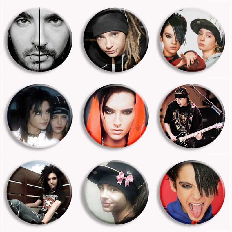 Embroidery Gothic - Rock Band Tokio Hotel Kaulitz Vintage