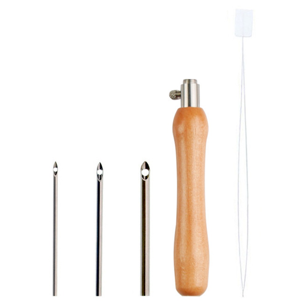 5Pcs 2.5mm/3.5mm/5mm Punch Nee - Punch Needle Handle recension och pris