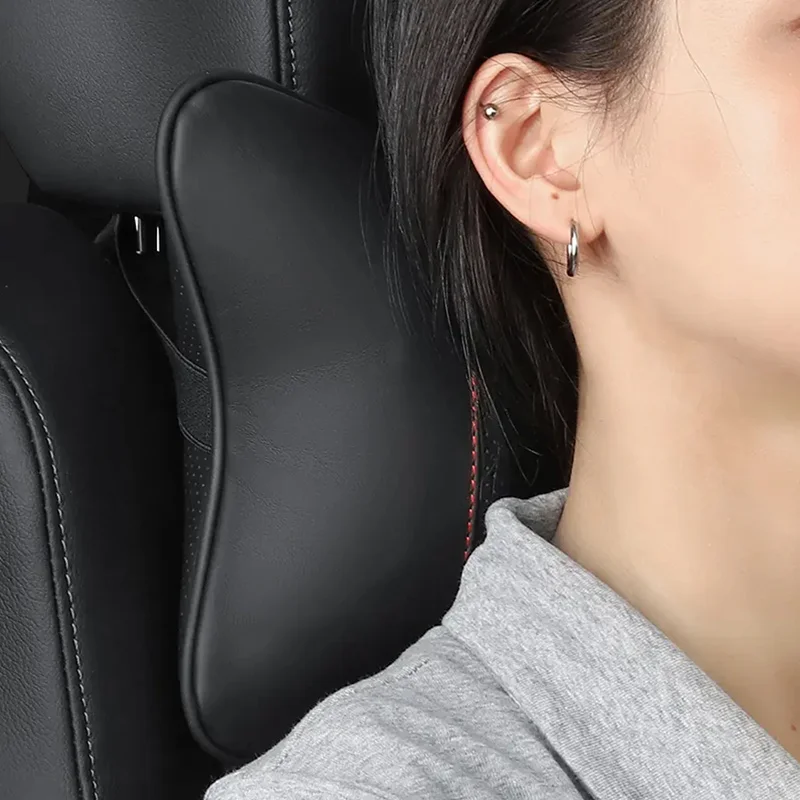 1Pcs Car Seat Headrest Auto Lo - Embroidery Legacy recension och pris
