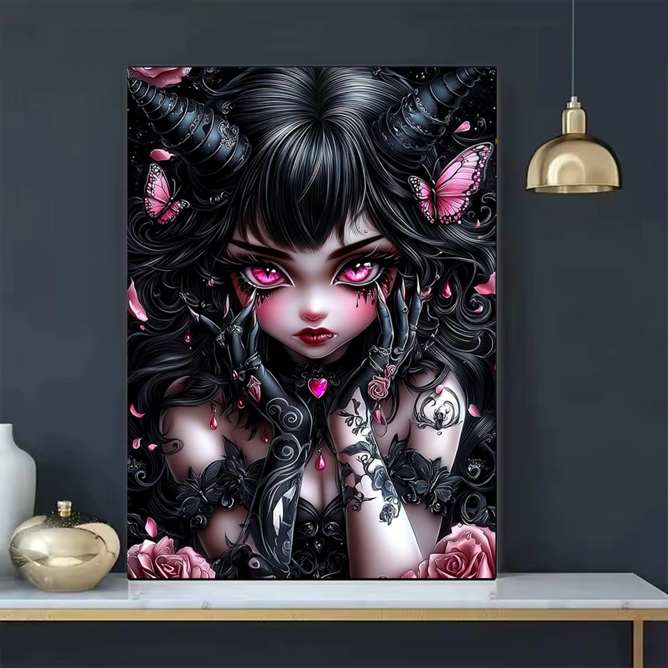 Diamond Painting 2026 Full Dia - Embroidery Gothic recension och pris