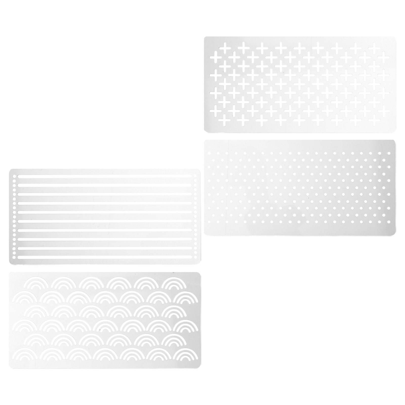 4Pcs Acrylic Quilting Template - Embroidery Quilting recension och pris