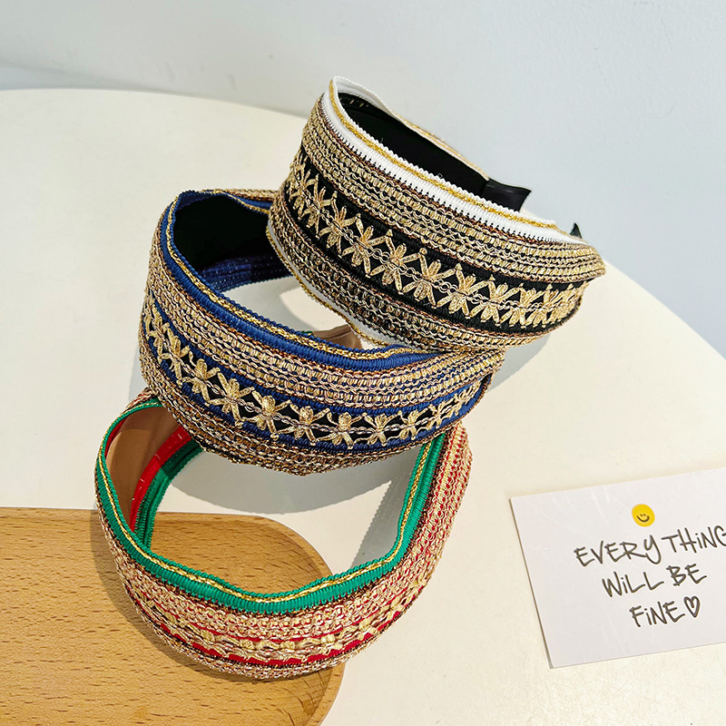 Women Girls Vintage Bohemian E - Embroidery Knot recension och pris