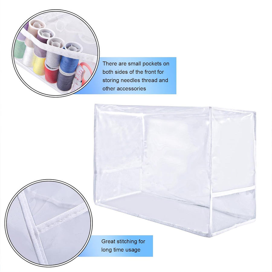 1pc Clear PVC Sewing Machine D - Embroidery Converter recension och pris