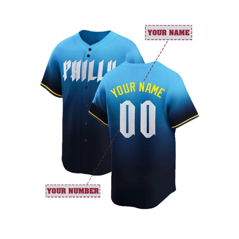 Customized Name And Number Men - Embroidery Gradient recension och pris