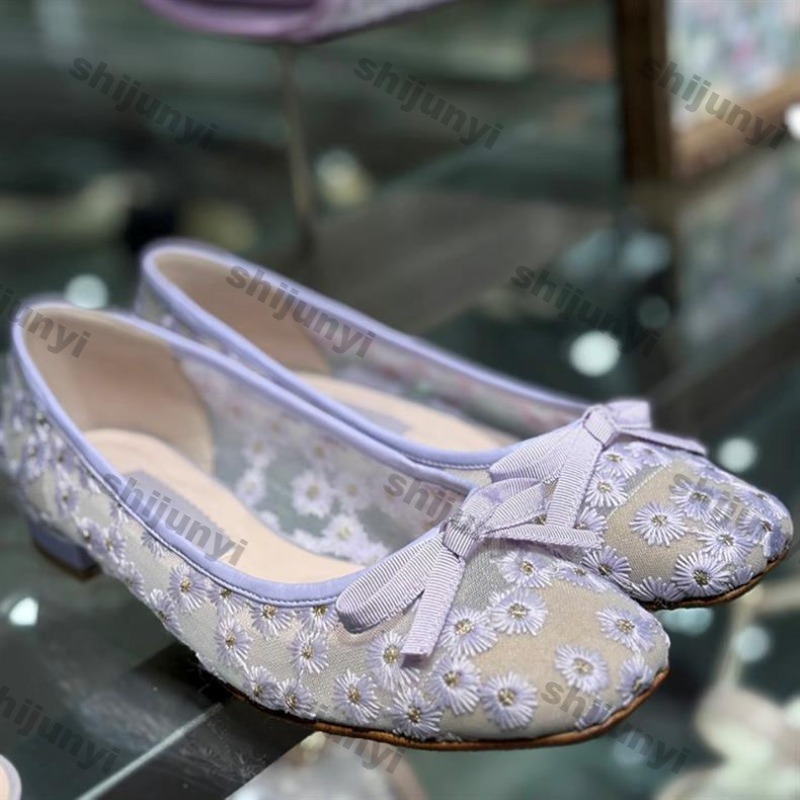Women Loafers Summer New Arriv - Embroidery Knot recension och pris
