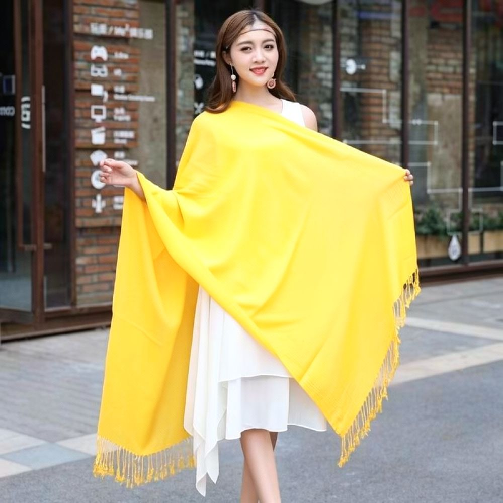 Yellow Satin Sash Scarf For Cl - Embroidery Ribbon recension och pris