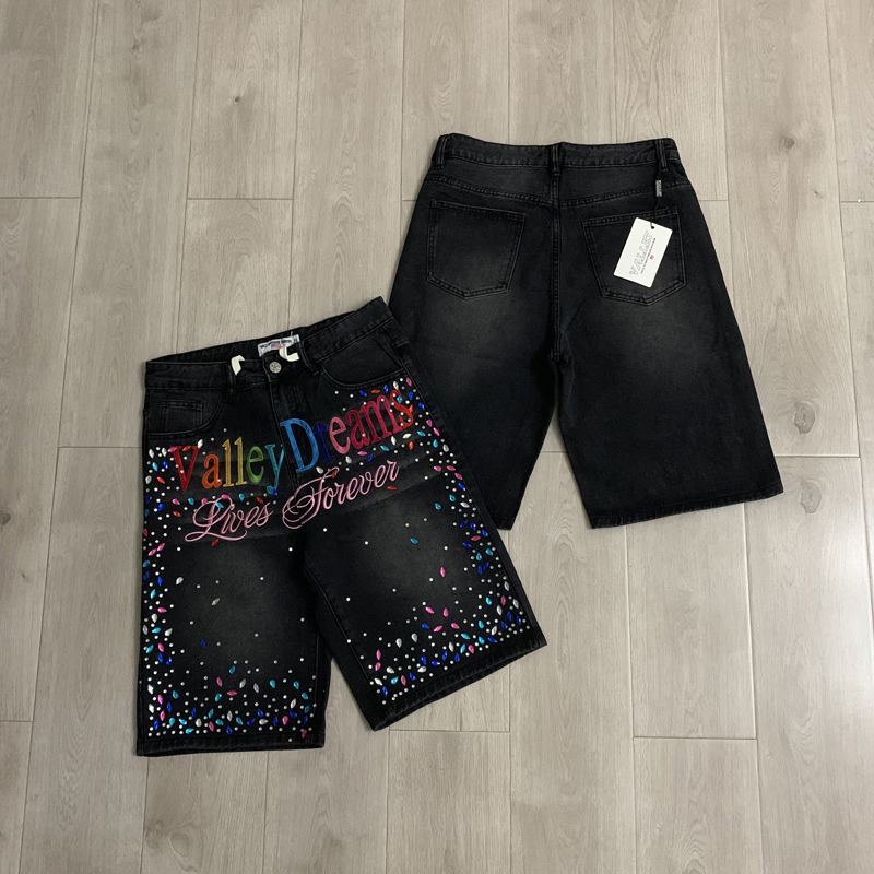 2026 Latest Style VALLEY Shiny - Embroidery Jeans Sakura recension och pris
