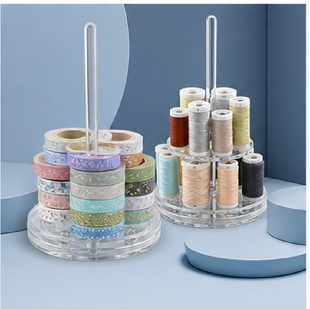 2Pcs Desktop Rotating Ribbon H - Embroidery Ribbon recension och pris