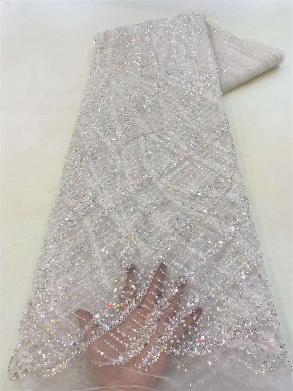 Wholesale 2025 African Sequins - Embroidery Gradient recension och pris