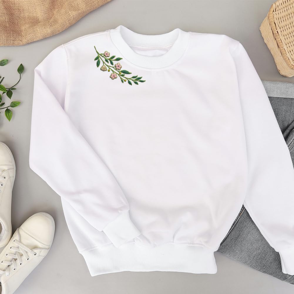 Water Soluble Embroidery Stabi - Embroidery Flower Pattern recension och pris