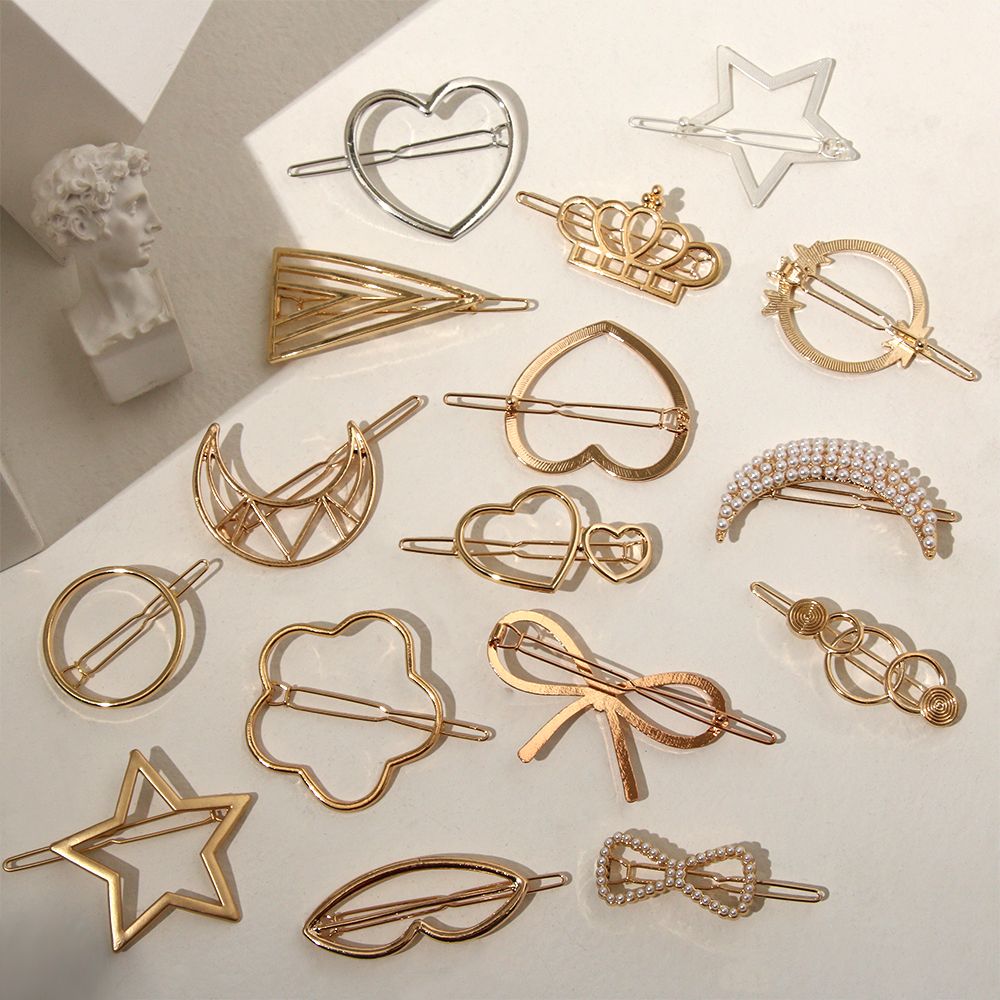 1PC Geometric Ponytail Hairpin - Embroidery Knot recension och pris