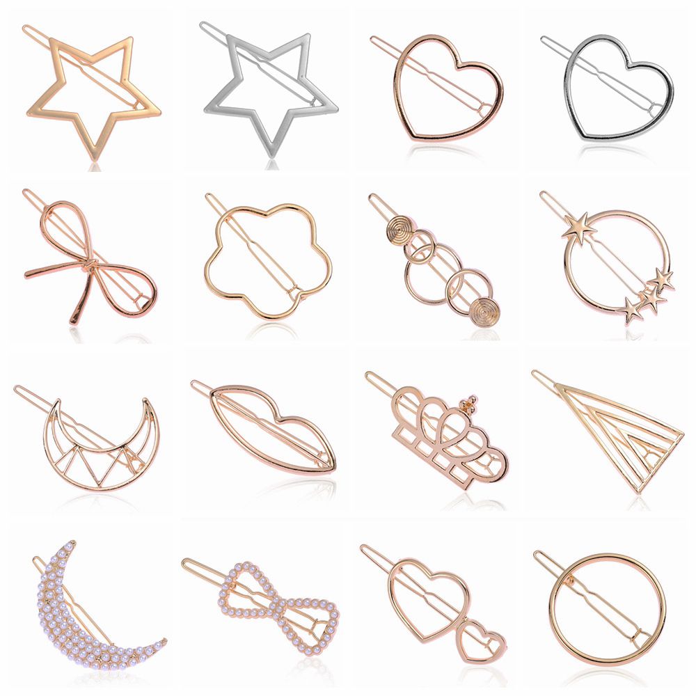 1PC Geometric Ponytail Hairpin - Embroidery Knot recension och pris