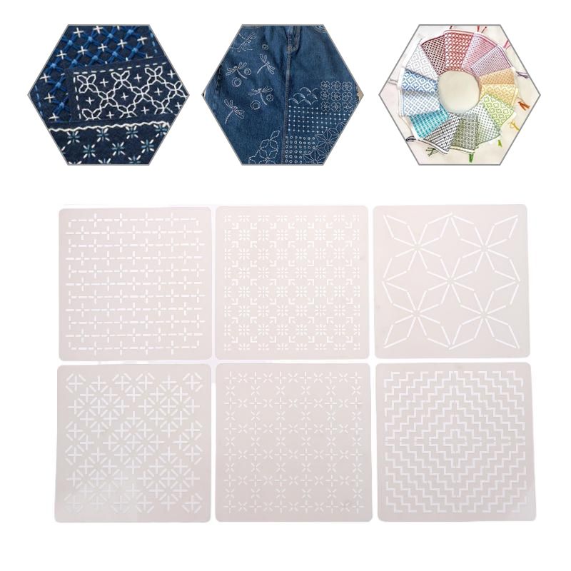 9pcs/32pcs Sashiko Embroidery  - Embroidery Quilting recension och pris