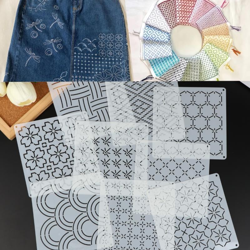 9pcs/32pcs Sashiko Embroidery  - Embroidery Quilting recension och pris