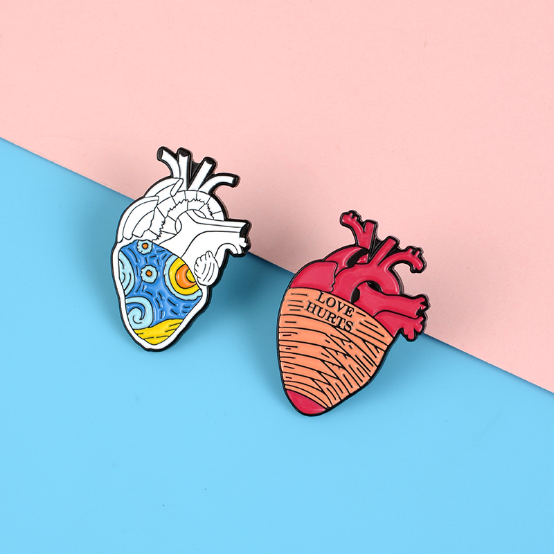Heart Organ Series Brooch Medi - Embroidery Quilting recension och pris