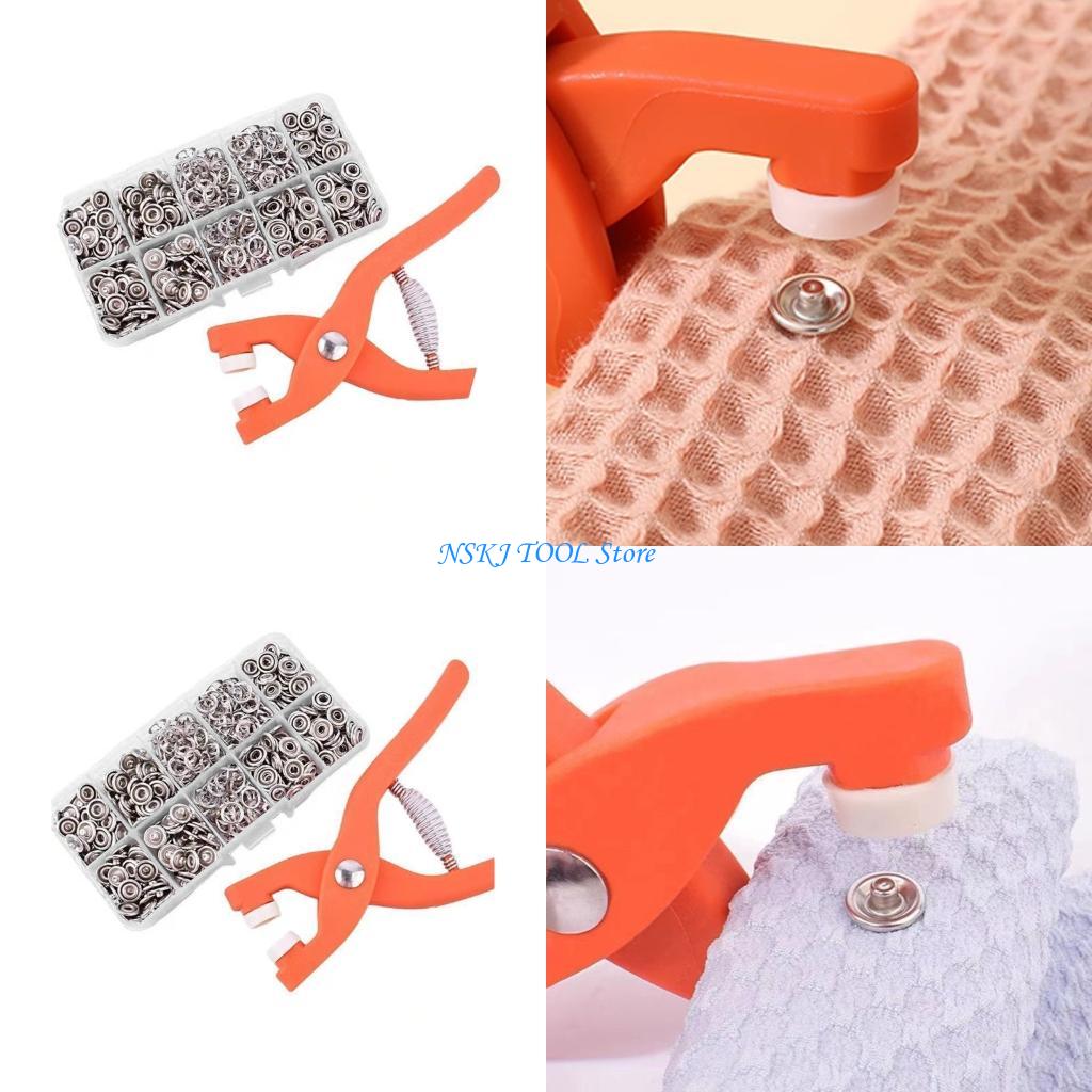 L8RC Metal Button Press Set Wi - Embroidery Operator recension och pris