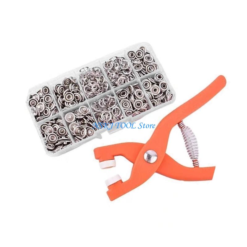 L8RC Metal Button Press Set Wi - Embroidery Operator recension och pris