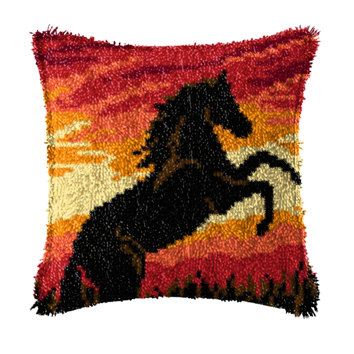 Elephant Horse Animal Latch Ho - Embroidery Knot recension och pris
