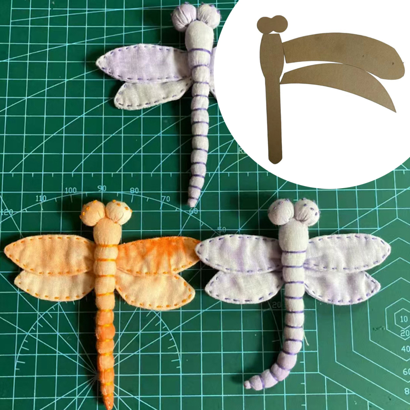 Dragonfly Quilting Template Tr - Embroidery Quilting recension och pris