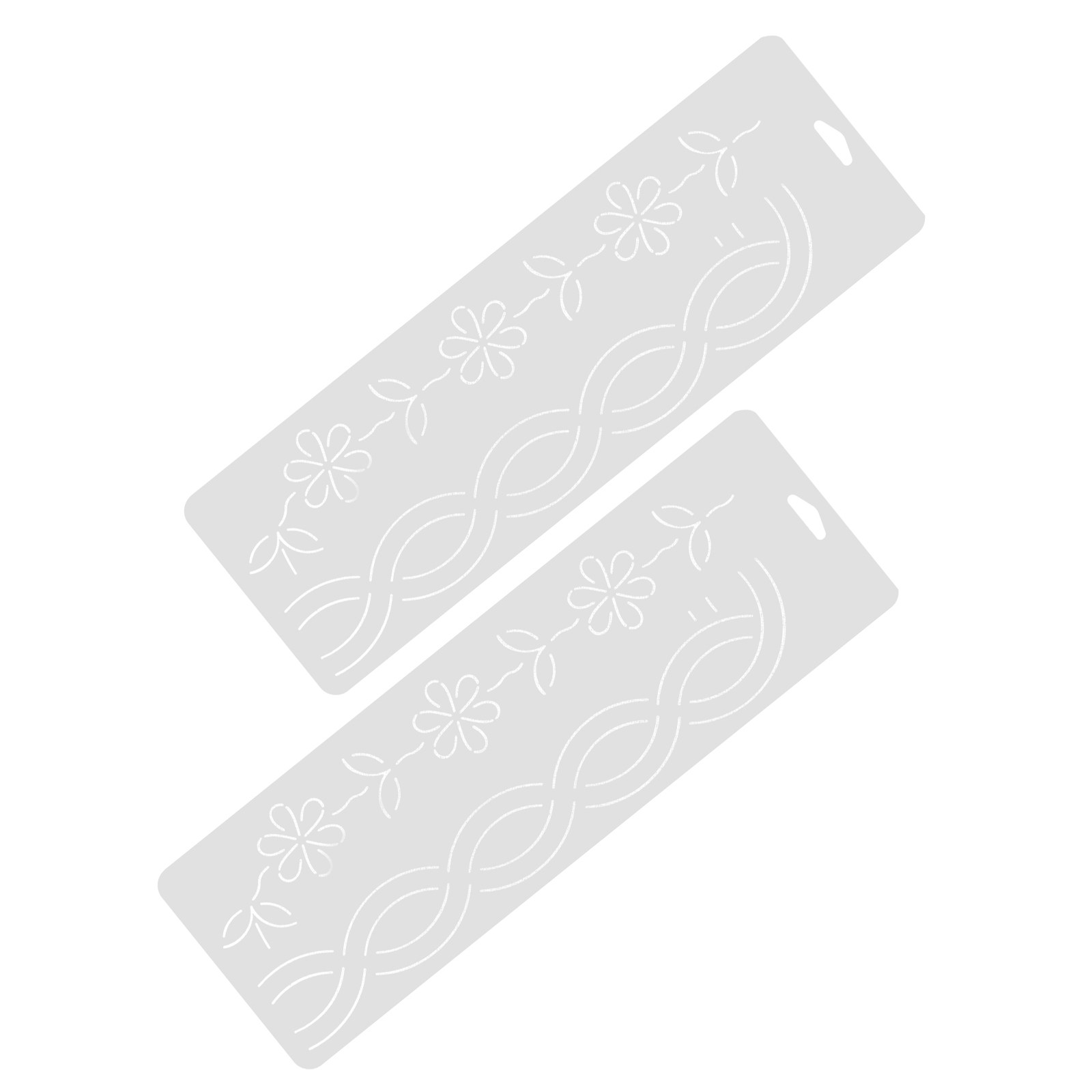 2 Pcs Corner Quilt Stencils Ha - Embroidery Quilting recension och pris