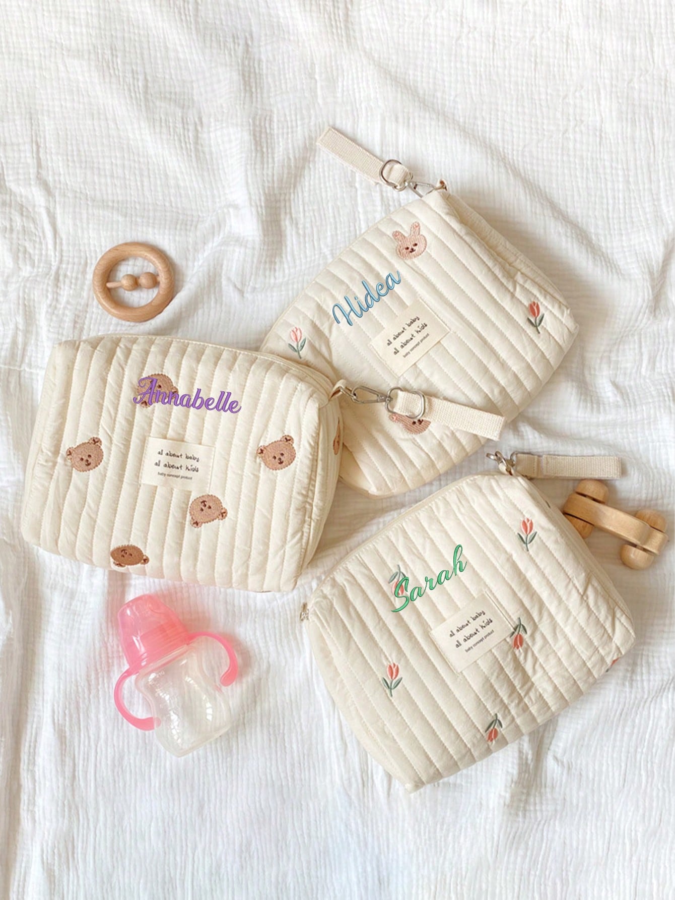 Custom Name Embroidery Baby Di - Embroidery Quilting recension och pris